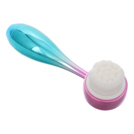 SAFIGLE Dual Sided Face Scrubber Brush Exfoliating Cleansing Tool for All Skin Types Compact Travel Friendly Design for Deep Cleansing Massaging and Blackhead Removal