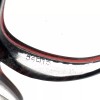 Sferoflex 1517 C298 Eyeglasses Frames Black Red Rectangular Cat Eye