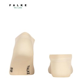 FALKE Women's Fine Softness 50 DEN W Sn Semi Opaque Short Plain Trainer Socks 1 Pair, Beige Cream 4011, 35-38, Beige Cream 4011