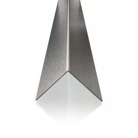 Captive-Aire Stainless Steel Corner Guard, Wall Trim, 48" Long Inside Corner Guard