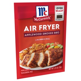McCormick Air Fryer Applewood Smoked BBQ Seasoning Mix, 1.25 oz (Pack of 12)