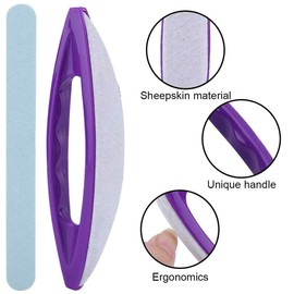 Nail Polisher for Natural Nails, Nail Polisher Japanese Manicure with Polishing Wax Pedicure Fingernails Set