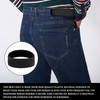 Pack of 4 Buckle-less Belts, Elastic Waistband, Adjustable Belt, Practical