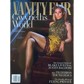 Vanity Fair Magazine April 2025 Gwyneths World By Michelle Ruiz Photographs By Ned Rogers