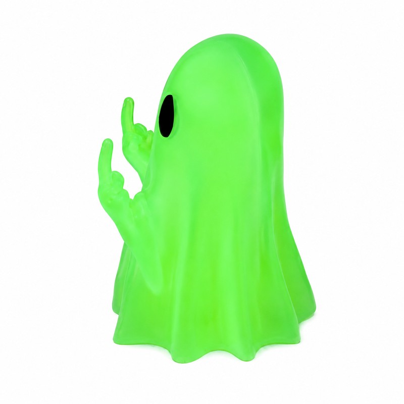 Halloween Ghost Statue Decor for Home – Glowing Spooky Resin