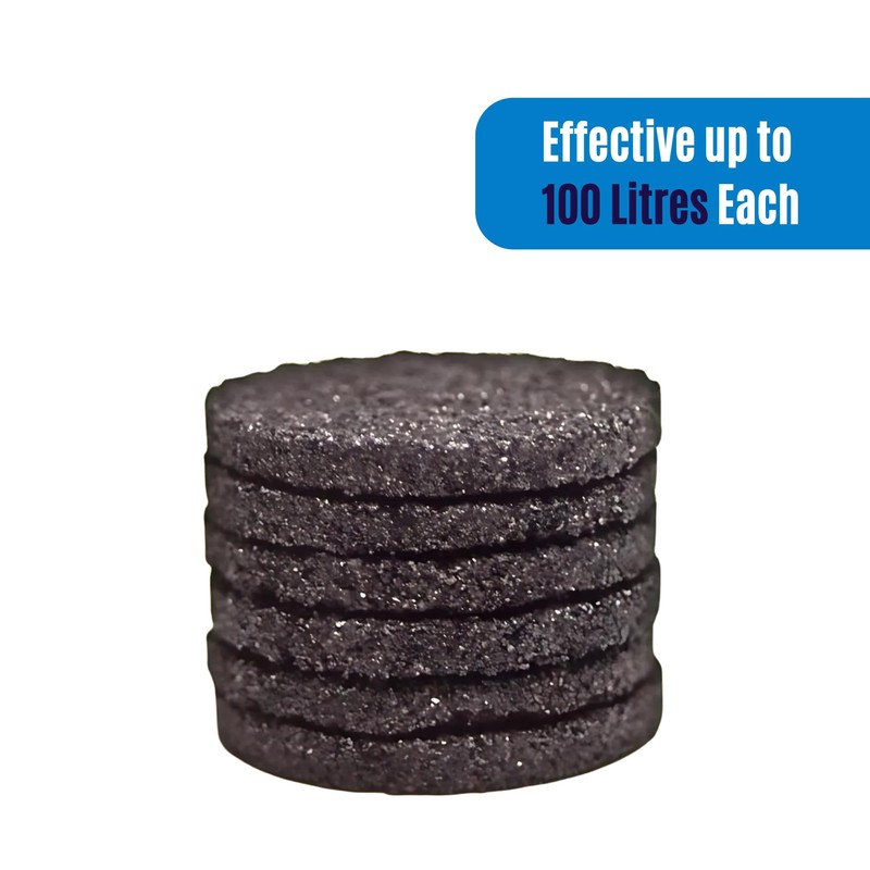 Lifesaver Cube Replacement Carbon Filter 6-Pack - Activated Carbon Water