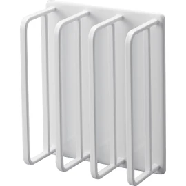 Yamazaki 3955 Magnetic Bathroom Bath Lid Dry Hanger, White, Approx. W 4.3 x D 2.0 x H 5.1 inches (11 x 5 x 13 cm), Tower Bath Lid, Storage, Easy to Dry