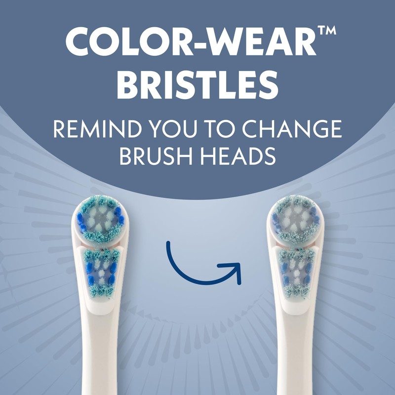 Spinbrush Smart Clean Battery Powered Electric Toothbrush, Soft Bristles, Midnight