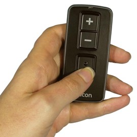 0TICON Remote Control 3.0, Wireless Volume and Program Control, Black