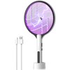 Electric Fly Swatter 4500V Bug Zapper Racket, 2 in 1