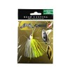 ノリーズ(NORIES) スピナーベイト クリスタルS ディーパーレンジ 1/4oz ホワイトチャートクリスタル(シルバー/ゴールド) #720