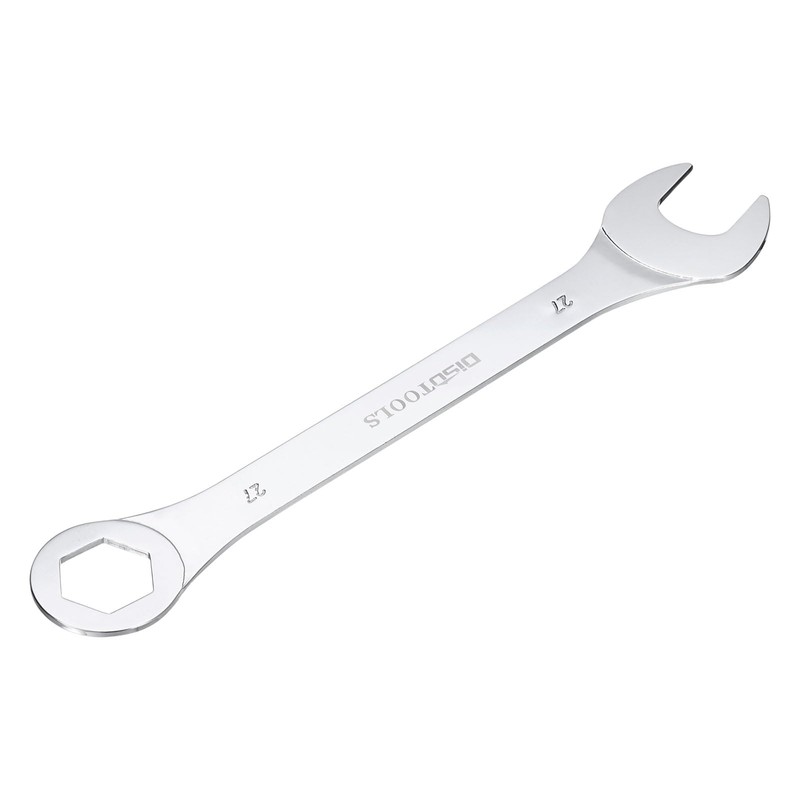 sourcing map Thin Combination Wrench Metric 27mm 6-Point Ended Box