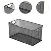 WeiLaiKeQi Countertop Basket CD Storage Box Organizing Rectangle Mesh Open
