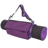 LUEXBOX Yoga Mat Bag with Liner Partition Storage Pockets, Oxford