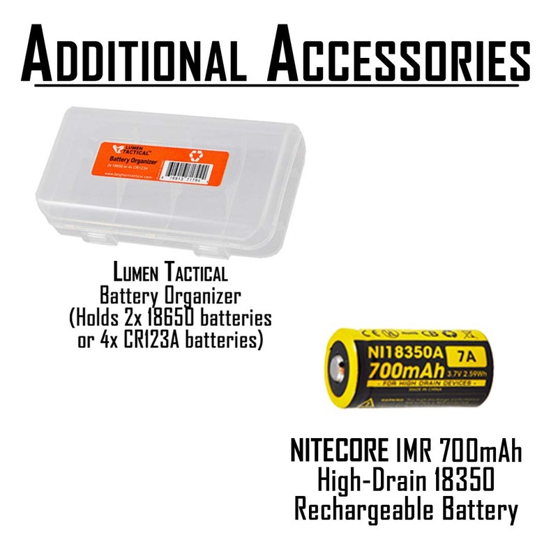 Nitecore MT10C 920 Lumen Multitask Tactical Flashlight with Red Light,