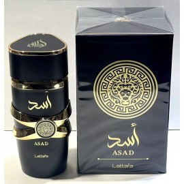 Lattafa Asad by Lattafa 3.4 Oz (100 ml) EDP Eau De Parfum Spray Unisex New