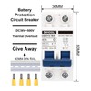 DIHOOL 2P 40 amp Solar DC Isolator Switch DC Miniature