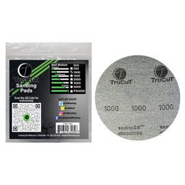 Creating the Difference TruCut Sanding Pads | Made Specifically for Bowling Balls | Resurfacing – Surface Management (1000 Grit, 5 inch)