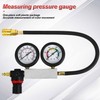 WUODAO Cylinder Leak Down Tester TU-21Engine Cylinder Dual Gauge Leakdown