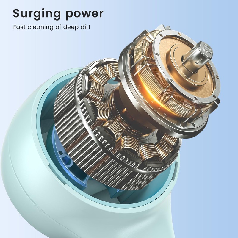Electric Back Scrubber for Shower - Waterproof Rechargeable Exfoliating Brush