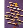 6 x Mini Wooden Spoons with Long Handle Small for