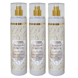 Bath and Body Work Always & Forever 3 Pack Fine Fragrance Mist Bundle - Full Size