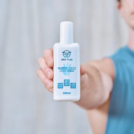 Eric Flag Liquid Chalk - Liquid Chalk French Brands Liquid Magnesia 200 ml for Sports, Calisthenics, Climbing, Bouldering, Crossfit, Gymnastics, Bodybuilding, Non-Slip Chalk Best Quality