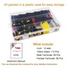 Twippo 14 Kits 4 Pin Connector Automotive Electrical Connectors Quick
