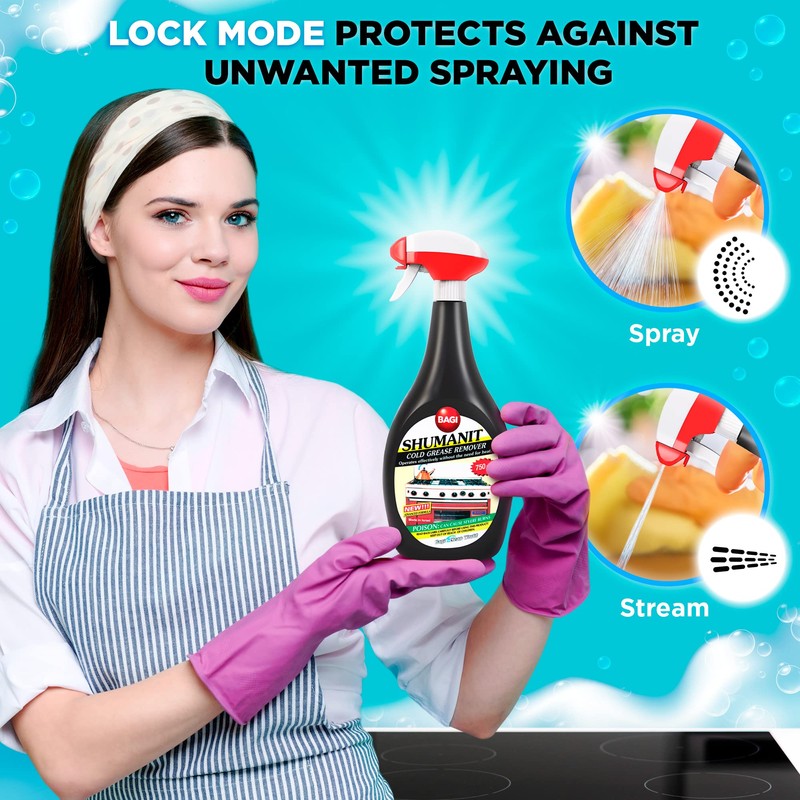 BAGI SHUMANIT - Cold Grease Remover. Spray for The immediate