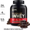 Optimum Nutrition Gold Standard 100% Whey sabor Doble Chocolate.