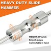 limontek Inner CV Axle Puller Tool with Slide Hammer, 63mm