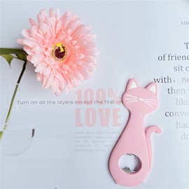 SHFICDJ Animal Cat shape Bottle Opener,Beer Bottle Openers,Creative kitchen supplies gift bottle opener.