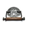 Antique Iron Toilet Roll Holder 'New York City' 150mm