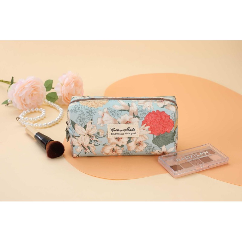 KOTORA - Juego de 2 bolsas de maquillaje de animales