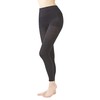 Slimming Lower Pressure Shape Spats Black LL