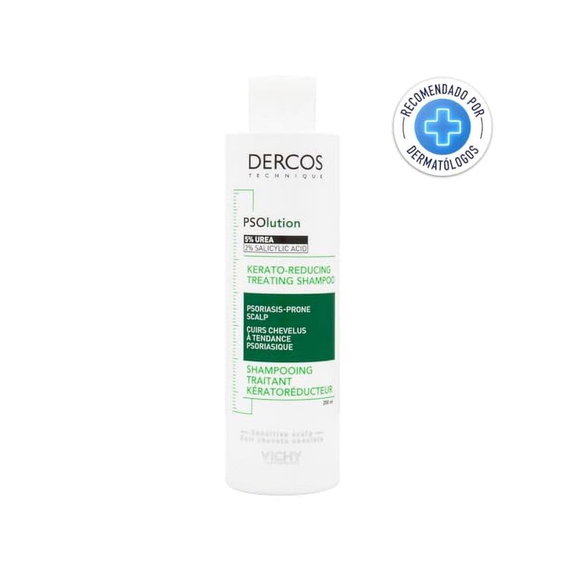 Shampoo Vichy Dercos Psolution Tratamiento Kera Reconstructor para Piel Cabelluda
