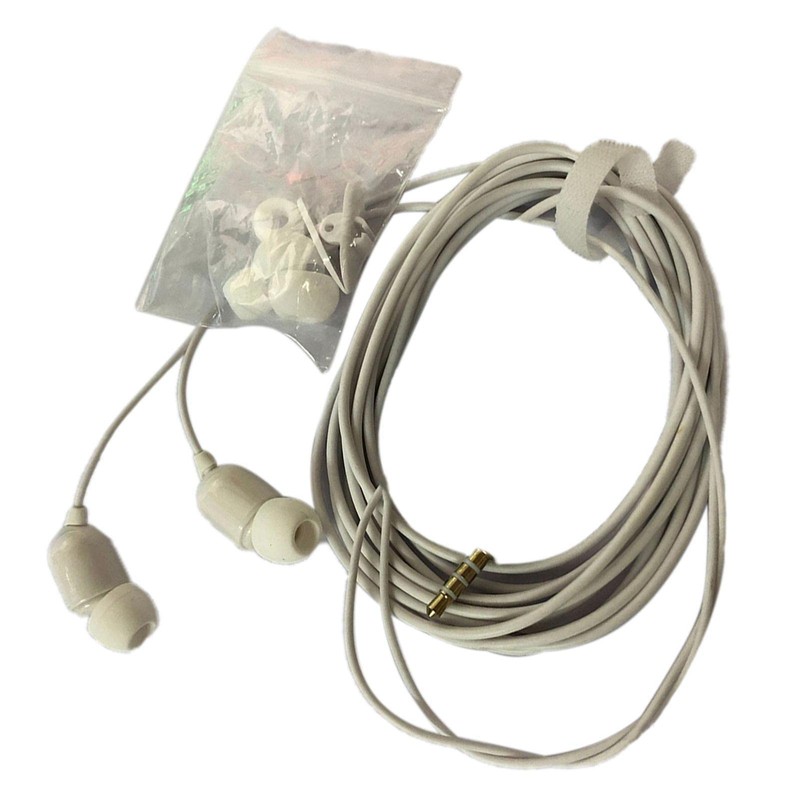 Ear Buds with Long Wired Cord | Noise Canceling Earphones