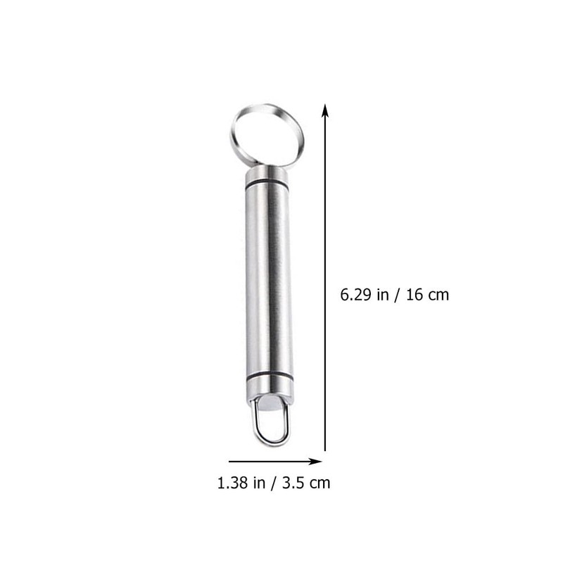 Stainless Steel Fruit Core Remover: Fruit Corer Removing Tool Easy