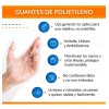 Packsys Pack X10000 Guantes Desechables Transparentes Polietileno