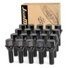 JiiinMiiin M14x1.5 Black Wheel Lug Bolts, WheelBolt Thread for Wheel