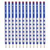 M&G Wooden Triangular Pencils, 12 Pcs 2B Pencils Graphite Round