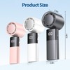 SAYTAY Portable Fan, High Speed Handheld Turbo Fan Personal Fan