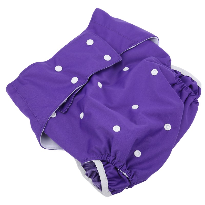 Adjustable Adult Cloth Diapers Anti Leakage Reusable Pocket Nappy for