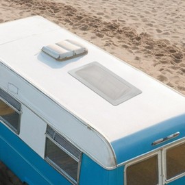 ZAWAYINE RV Skylight Outer Dome,18"x 34" RV Skylight Replacement Bundle,Universal Outer Skylight,Shower Skylight for Camper Trailer, Fifth Wheel, Motorhome, Truck (Smoky, 18" x 34")