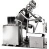 BRUBAKER Screw Man Tattoo Artist - Handcrafted Iron Figure Metal