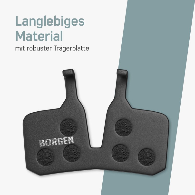 Borgen 2 Pairs of Brake Pads Bicycle Disc Brake -