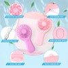 Woanger 12 Pcs Mini Handheld Fan Bulk 3 Speed USB