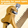 TICFOX Handsäge Set Zange, Sägeschränkzange Schränkzange, Zinklegierung und Kupferlegierung Säge