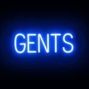 SpellBrite GENTS Sign for Business Restrooms | Restroom-Related Signs with