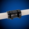Fernco 1-inch Flexible PVC Condensate Pipe Coupling for Plastic Plumbing
